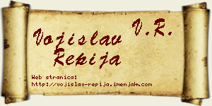 Vojislav Repija vizit kartica